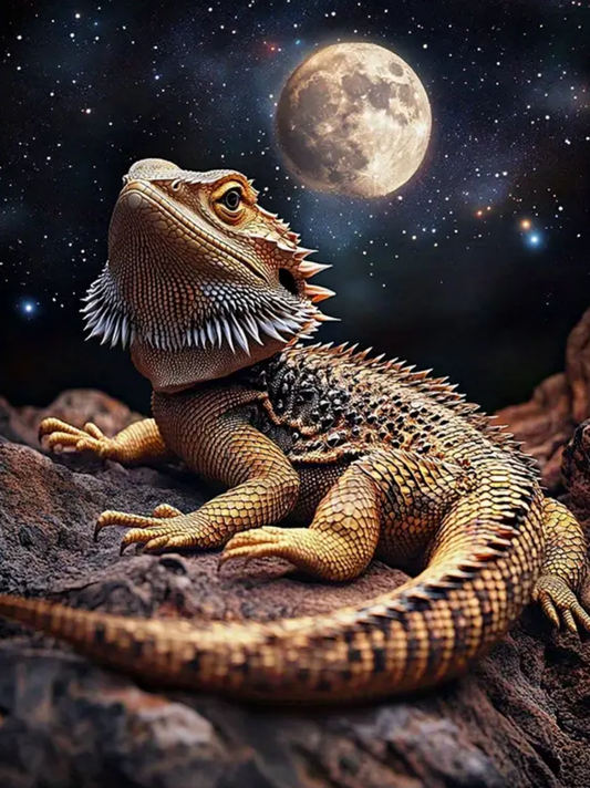 Bearded Dragon | Diamond Painting