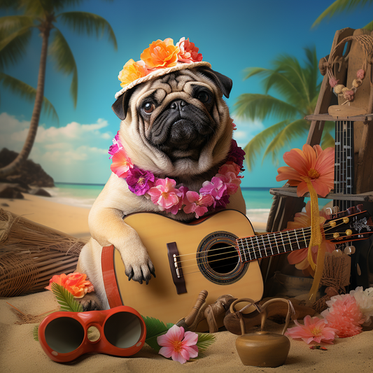 Dog Pug | Diamond Painting