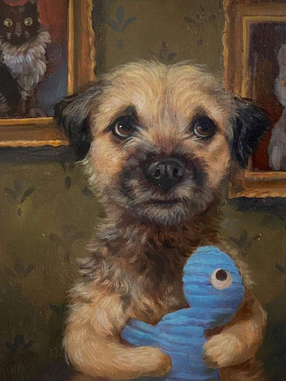 Dog Border Terrier | Diamond Painting