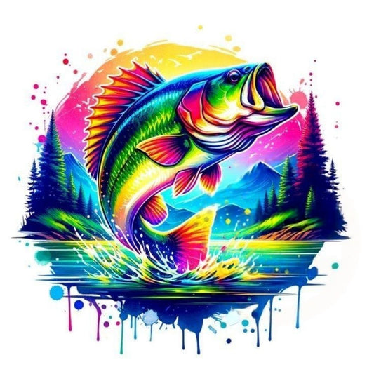 Bass Fish | Diamond Painting