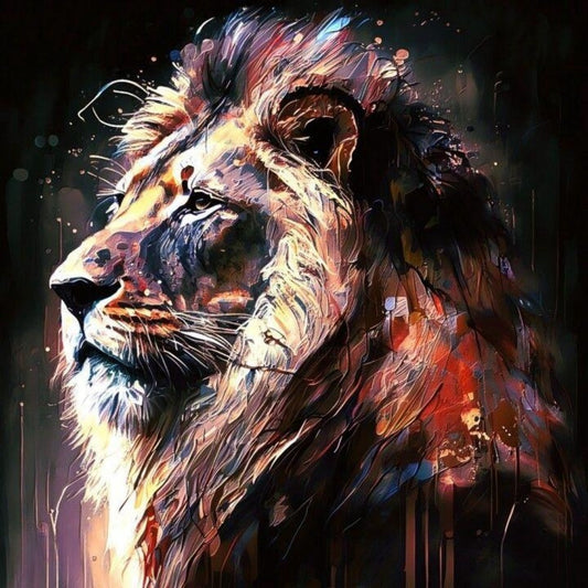 Lion | Diamond Painting