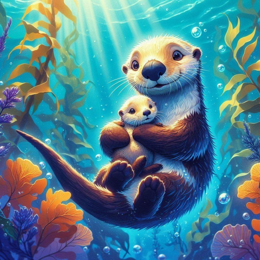 Sea Otter | Diamond Painting