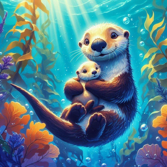 Sea Otter | Diamond Painting