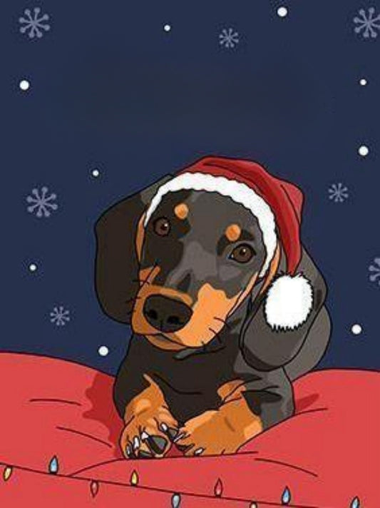 Dachshund Dog | Diamond Painting