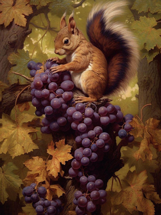 Squirrel | Diamond Painting