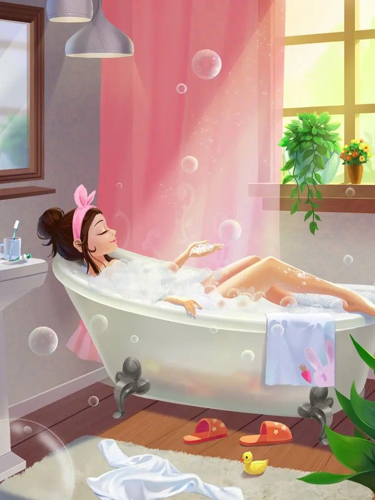 Bathtub | Diamond Painting