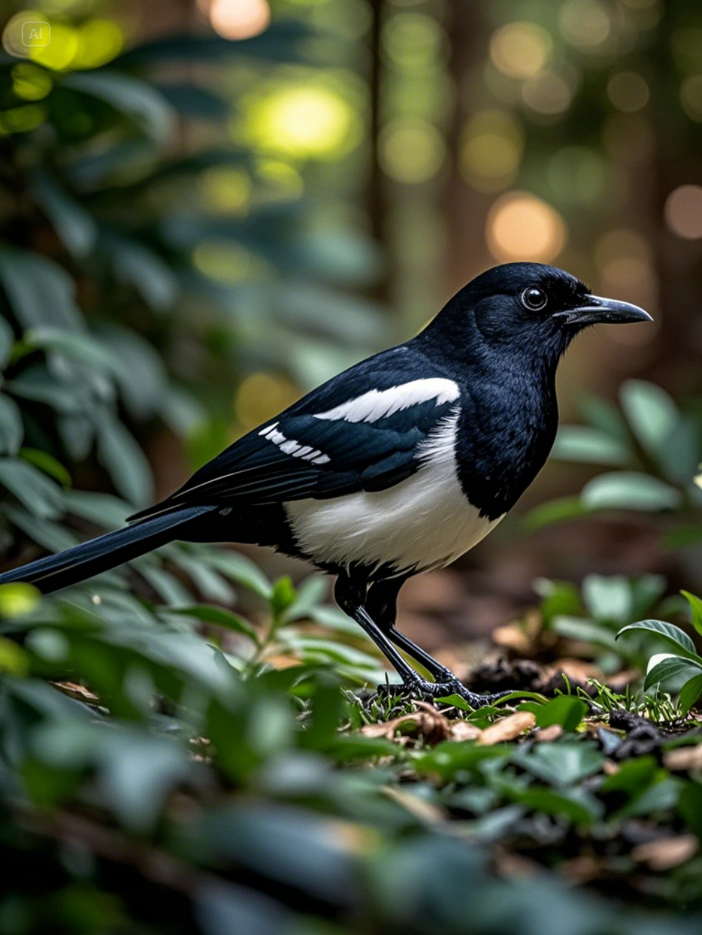 Magpie | Diamond Painting