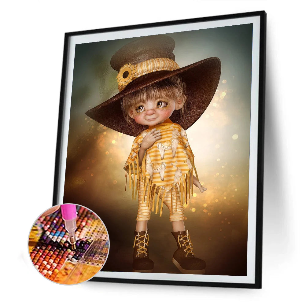 Beautiful Girl | Diamond Painting