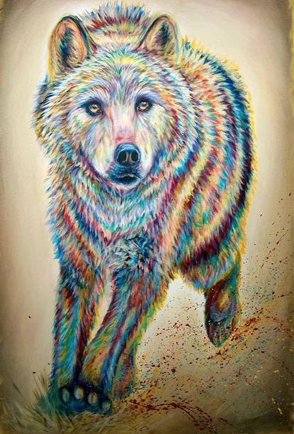 Wolf | Cross Stitch Embroidery
