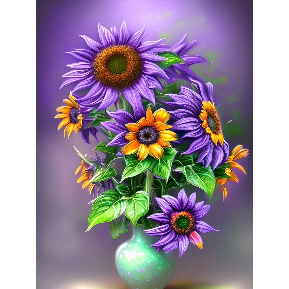 Flowers In The Vase | Diamond Painting