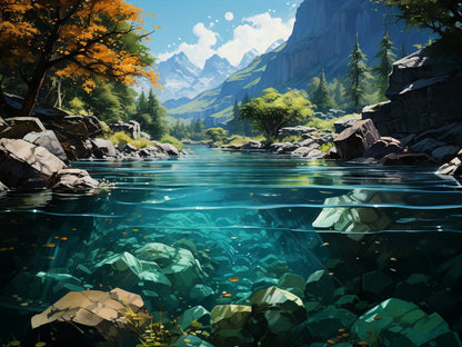 Clear Lake | Diamond Painting