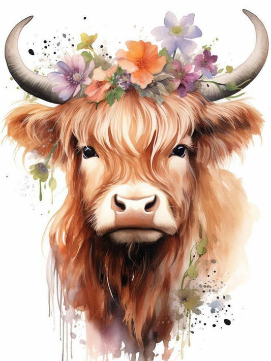 Highland Cow | Diamond Painting