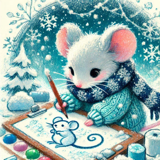 Mouse Rat | Diamond Painting