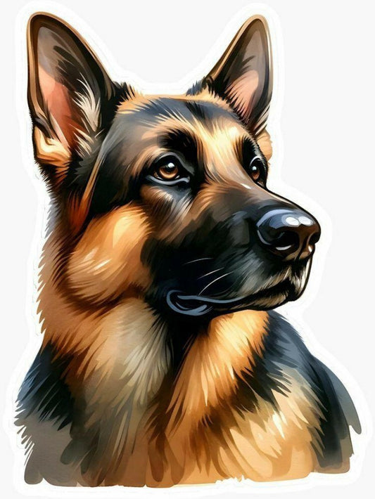 Dog German Shepherd | Diamond Painting