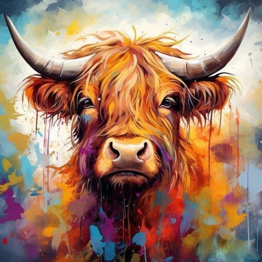 Highland Cow | Diamond Painting