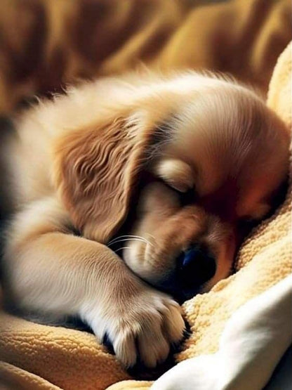 Golden Retriever Dog | Diamond Painting