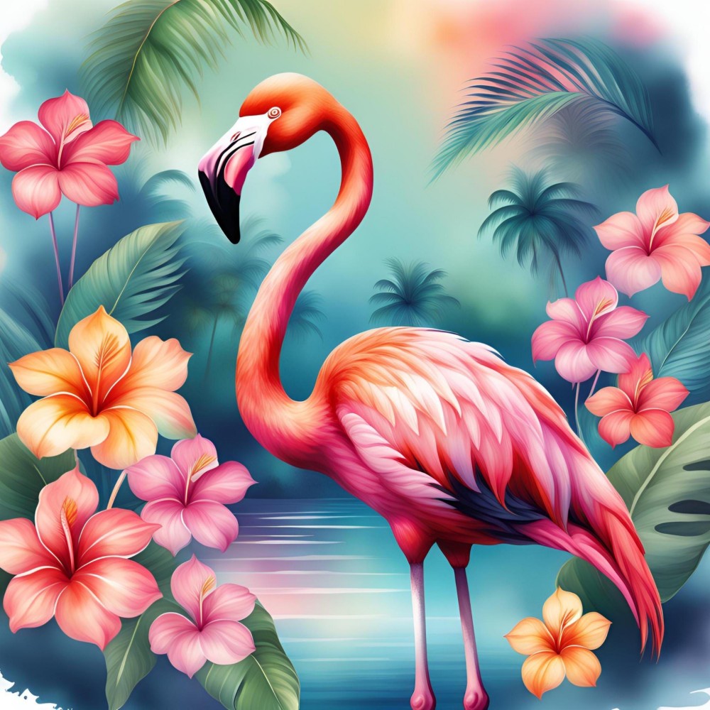 Flamingo | Diamond Painting