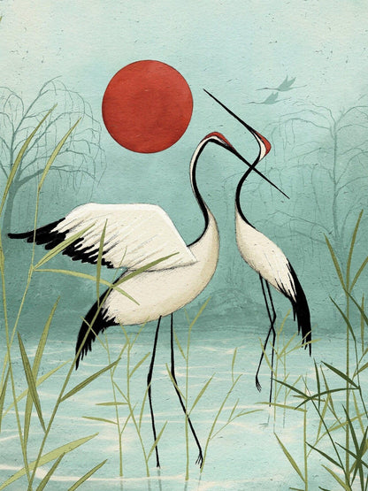 Blue Heron | Diamond Painting