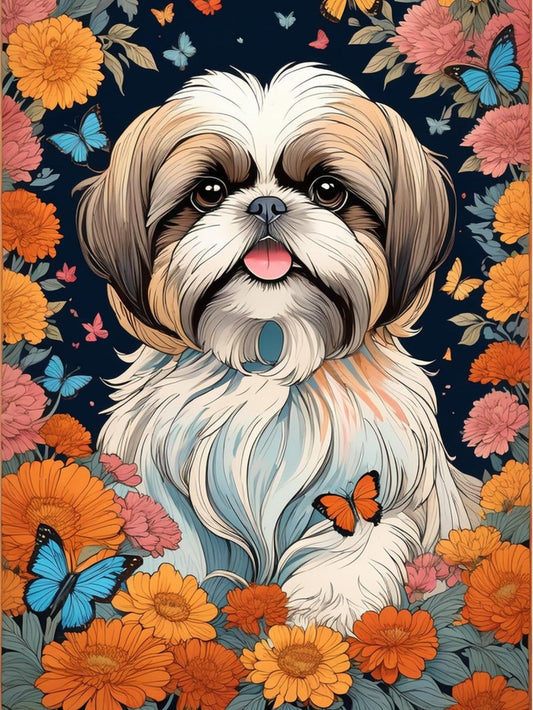 Dog Shih Tzu | Diamond Painting