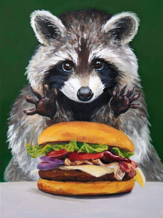 Raccoon | Diamond Painting
