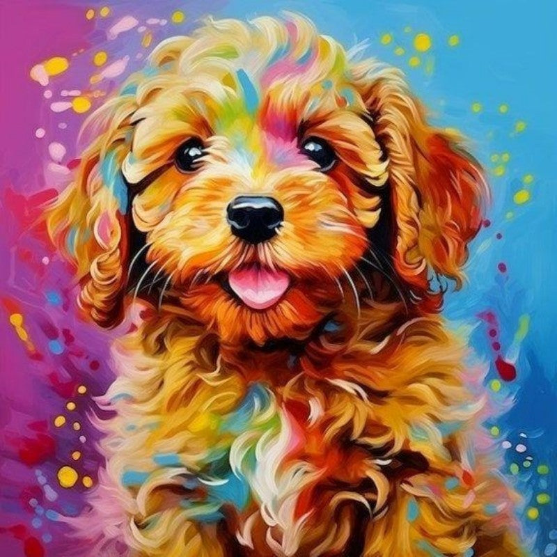 Cavapoo Dog | Diamond Painting