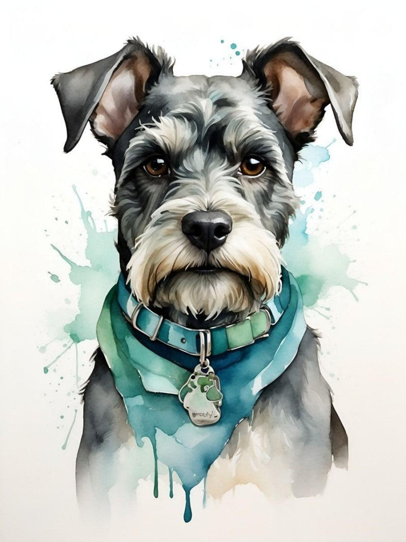 Dog Schnauzer | Diamond Painting