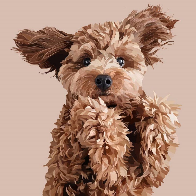Labradoodle Dog | Diamond Painting