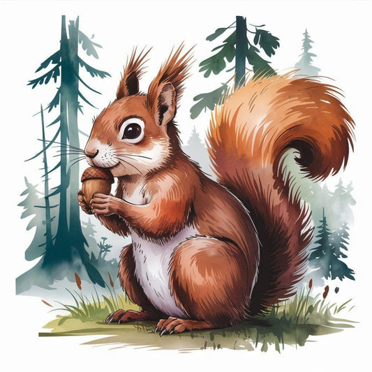 Squirrel | Diamond Painting