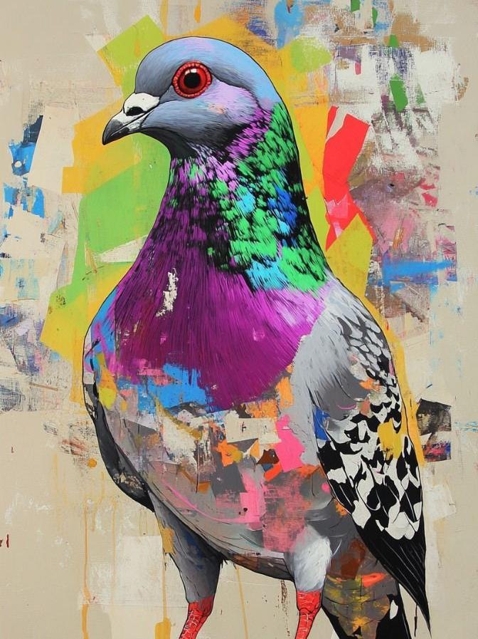 Pigeon | Diamond Painting