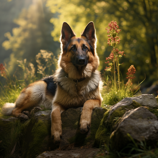Dog German Shepherd | Diamond Painting
