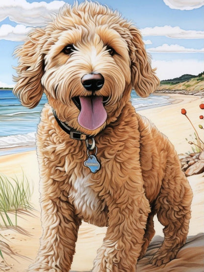Labradoodle Dog | Diamond Painting
