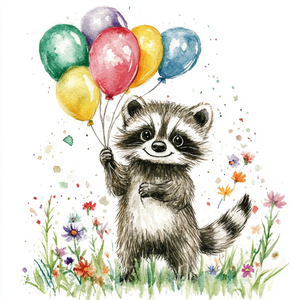 Raccoon | Diamond Painting