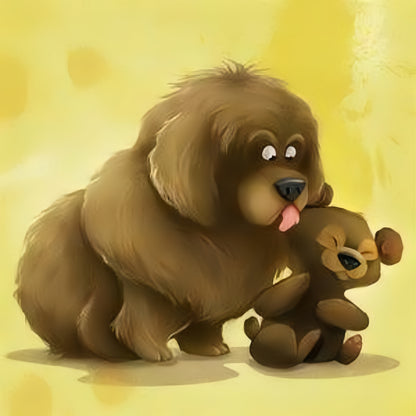 Newfoundland Dog | Diamond Painting