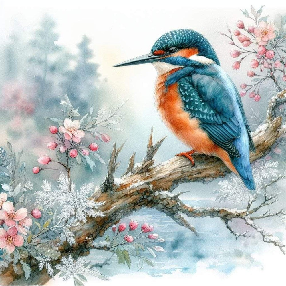 Kingfisher | Diamond Painting