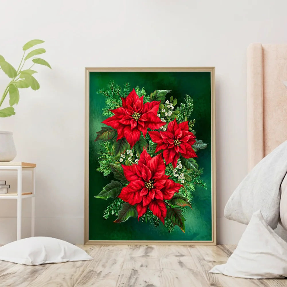 Red Flower | Diamond Painting