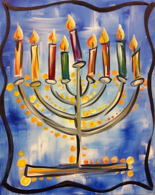 Jewish Hanukkah Judaica | Diamond Painting