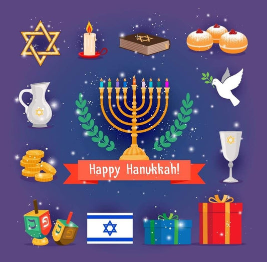 Jewish Hanukkah Judaica | Diamond Painting