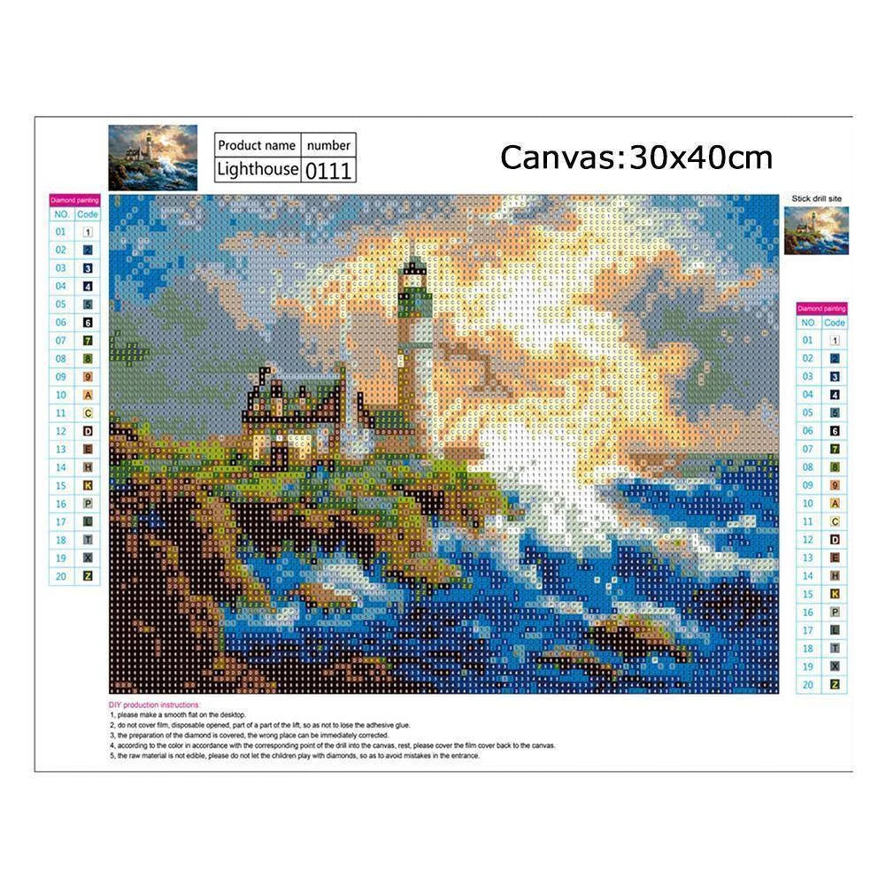 Lighthouse | Diamond Painting