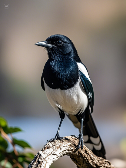 Magpie | Diamond Painting