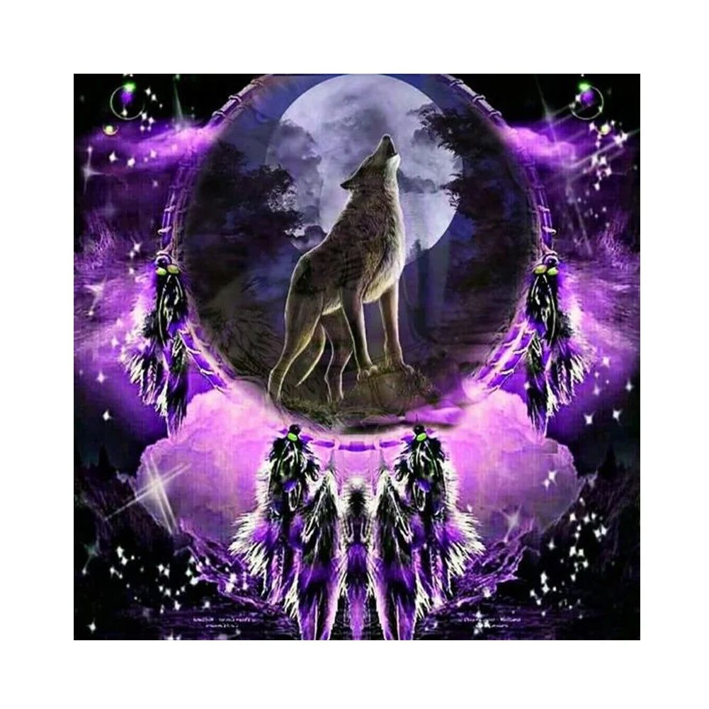 Wolf | Cross Stitch Embroidery