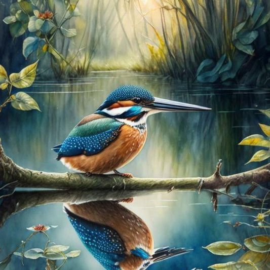 Kingfisher | Diamond Painting