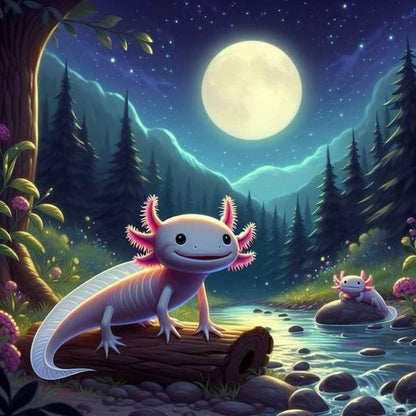 Axolotl | Diamond Painting