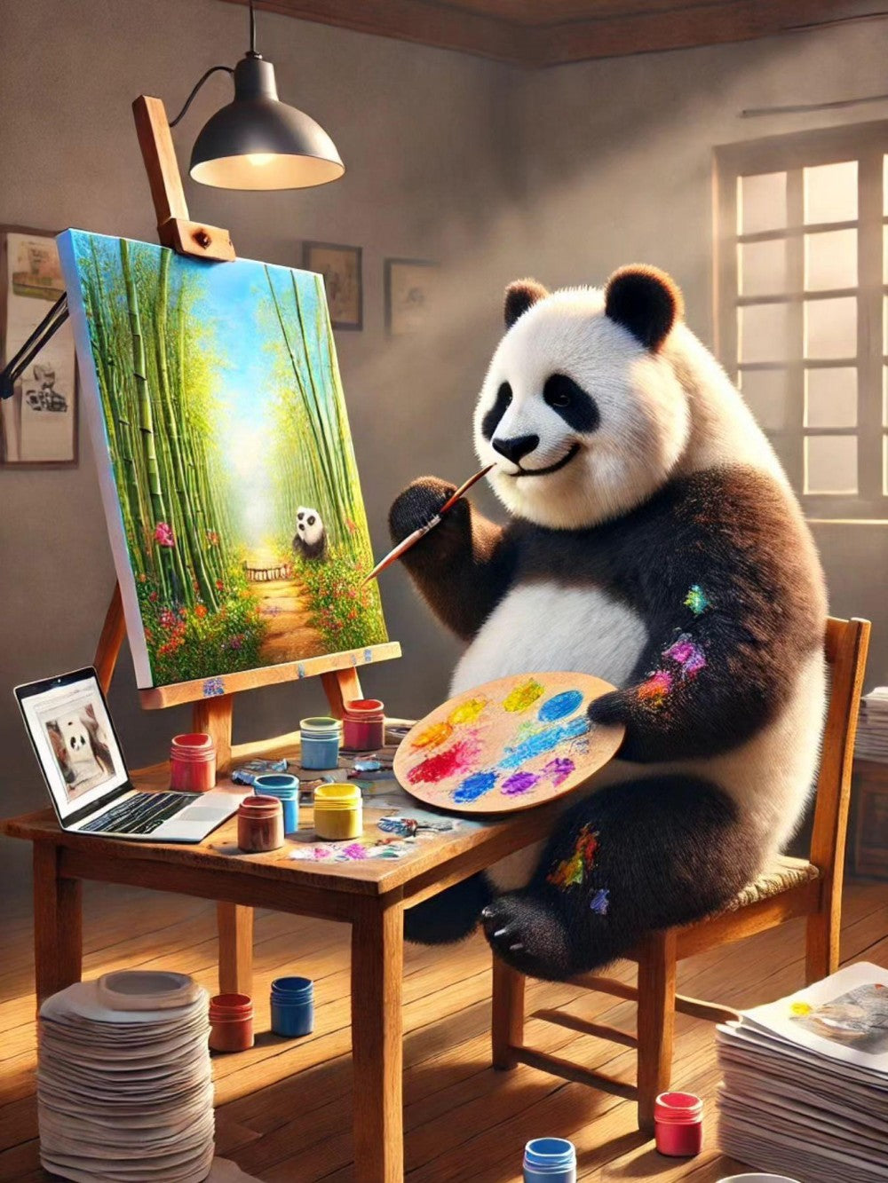 Panda | Diamond Painting