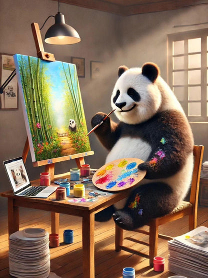 Panda | Diamond Painting
