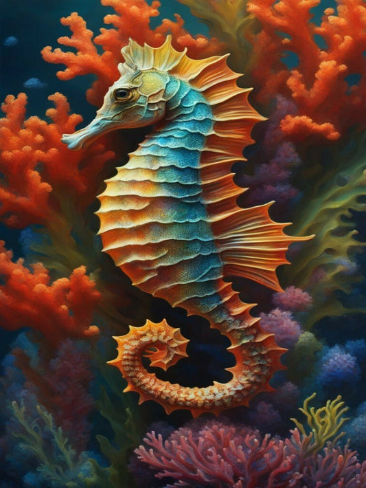 Seahorse | Diamond Painting