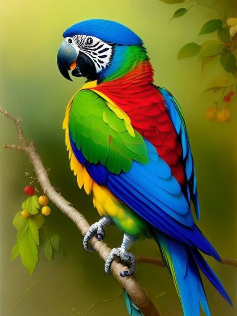 Macaw | Diamond Painting