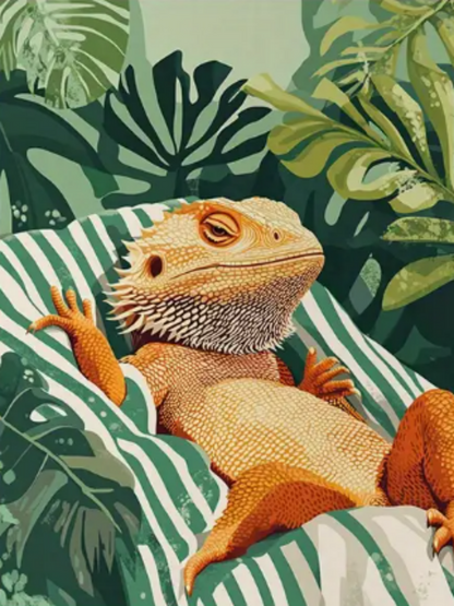 Bearded Dragon | Diamond Painting