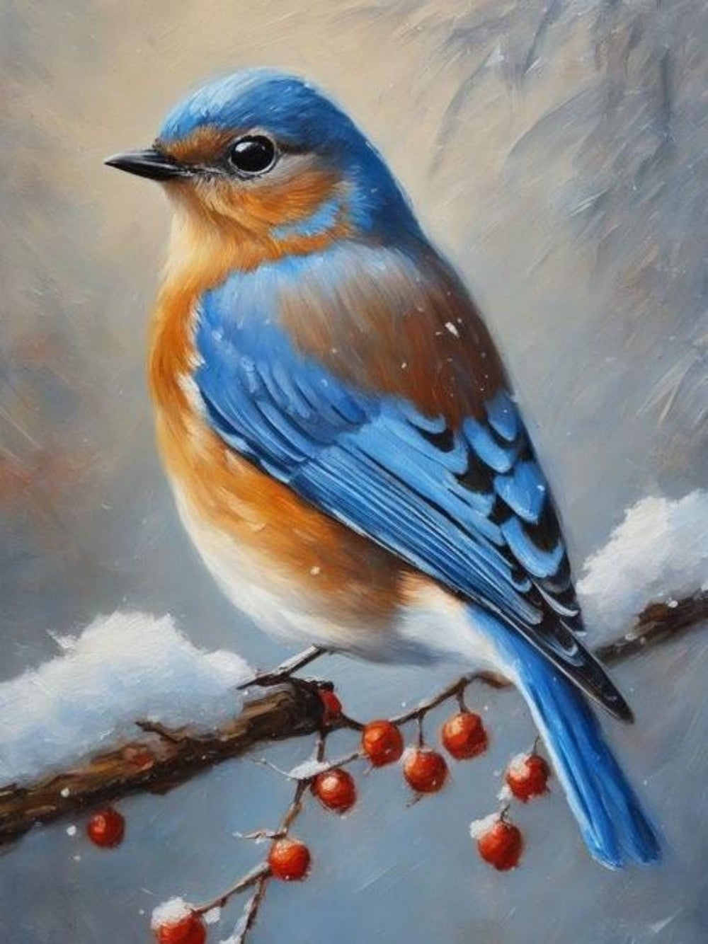 Blue Bird | Diamond Painting
