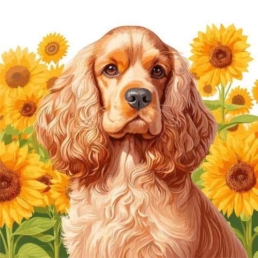 Cocker Spaniel Dog | Diamond Painting
