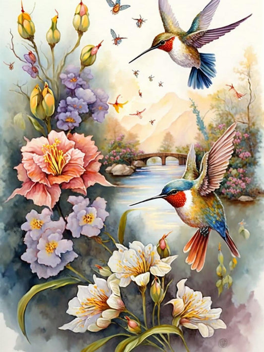 Hummingbird | Diamond Painting